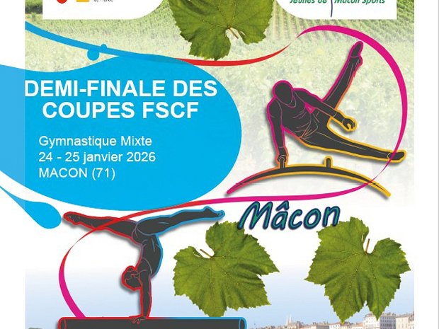 24-01-26 - Macon - Demi finales de Gymnastique Coupes nationales mixtes