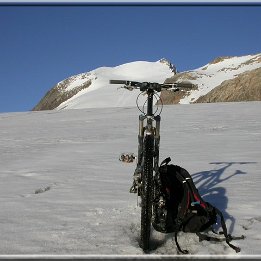 Sur le glacier