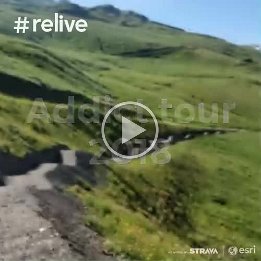 Strava vidéo relive